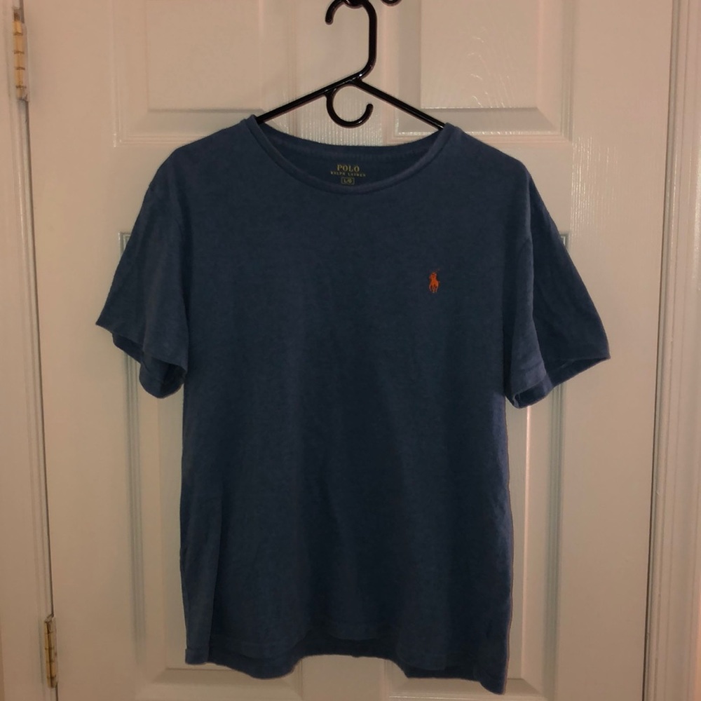 Blue polo t shirt
